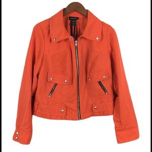 Lane Bryant Cropped Moto Jacket
